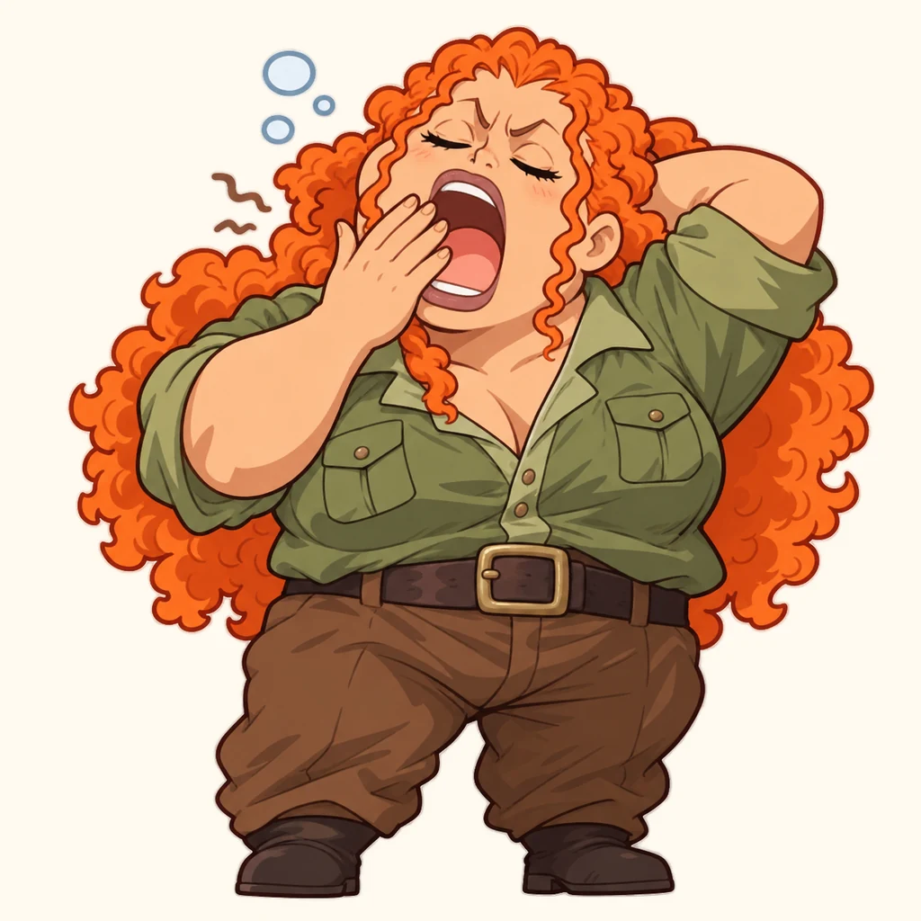 Curly Dadan 表情包 7