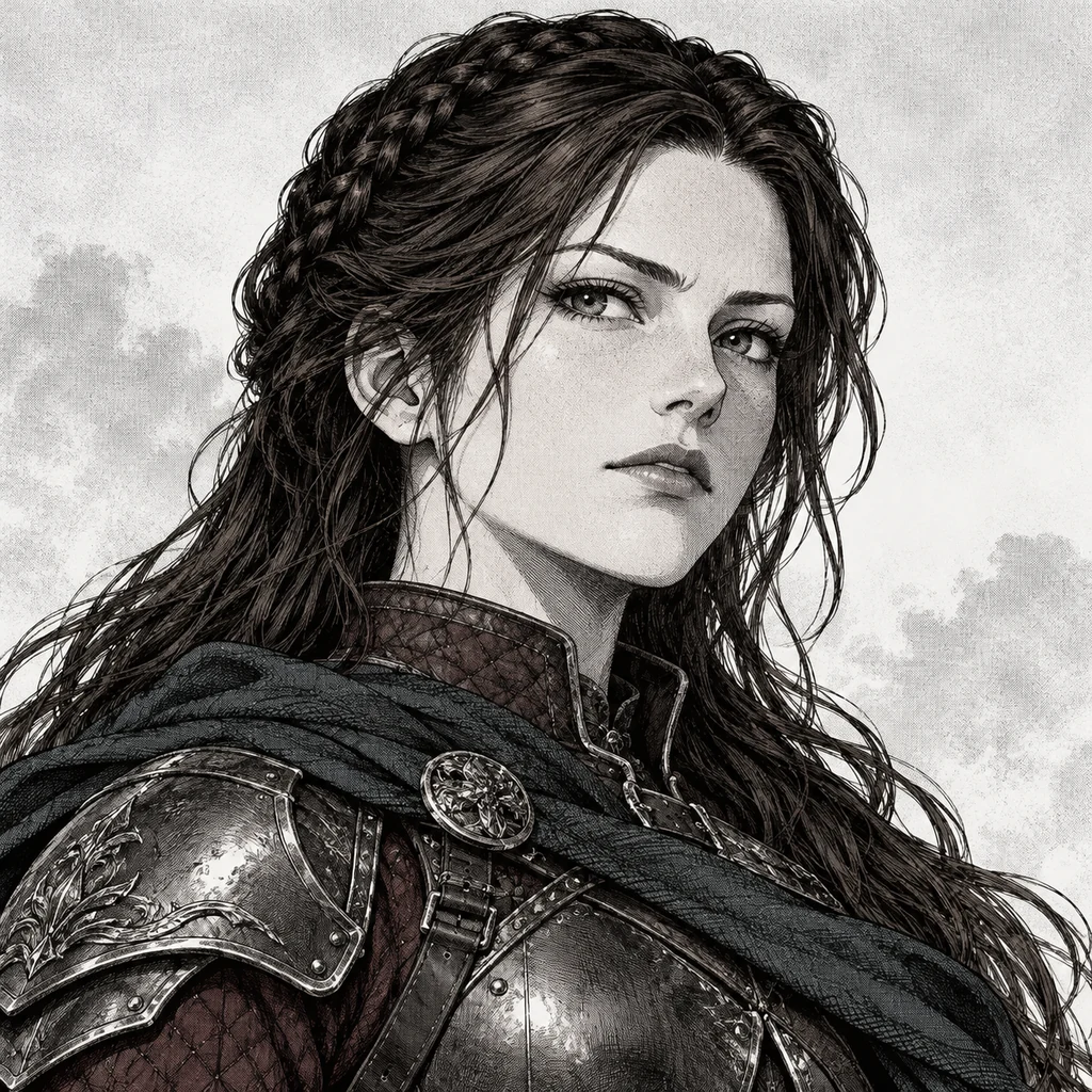 Damiane AI 辅助角色插画