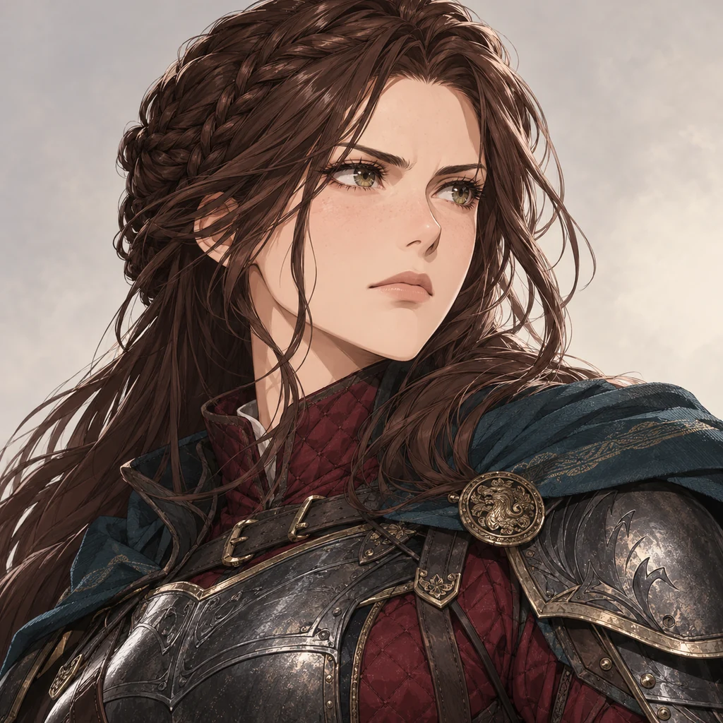 Damiane AI 辅助角色插画