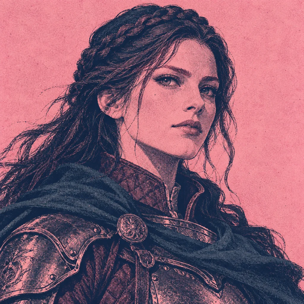 Damiane AI 辅助角色插画