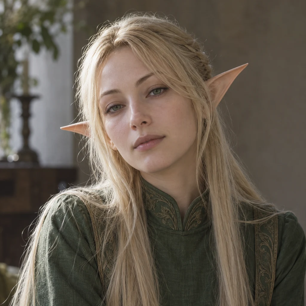 Deedlit live-action AI portrait