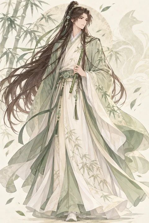 Dongfang Huaizhu角色示意插画
