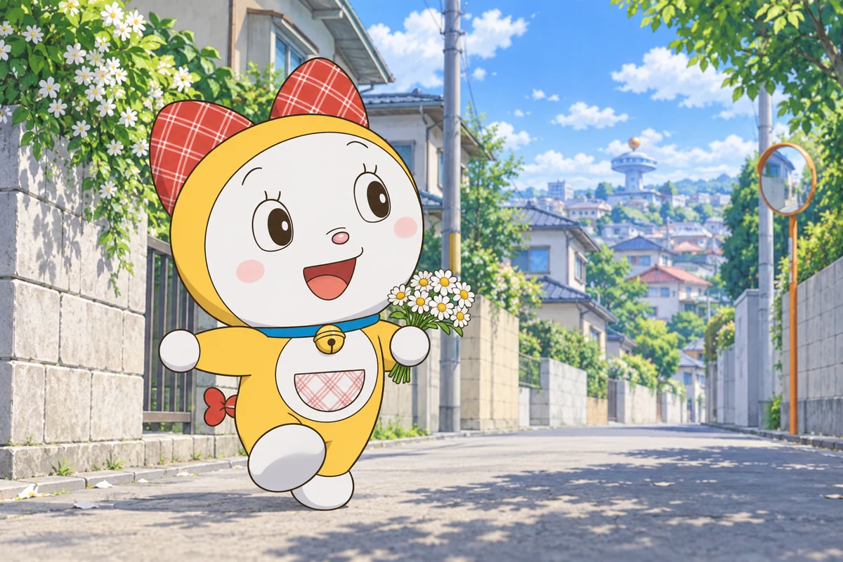 Dorami AI 插画