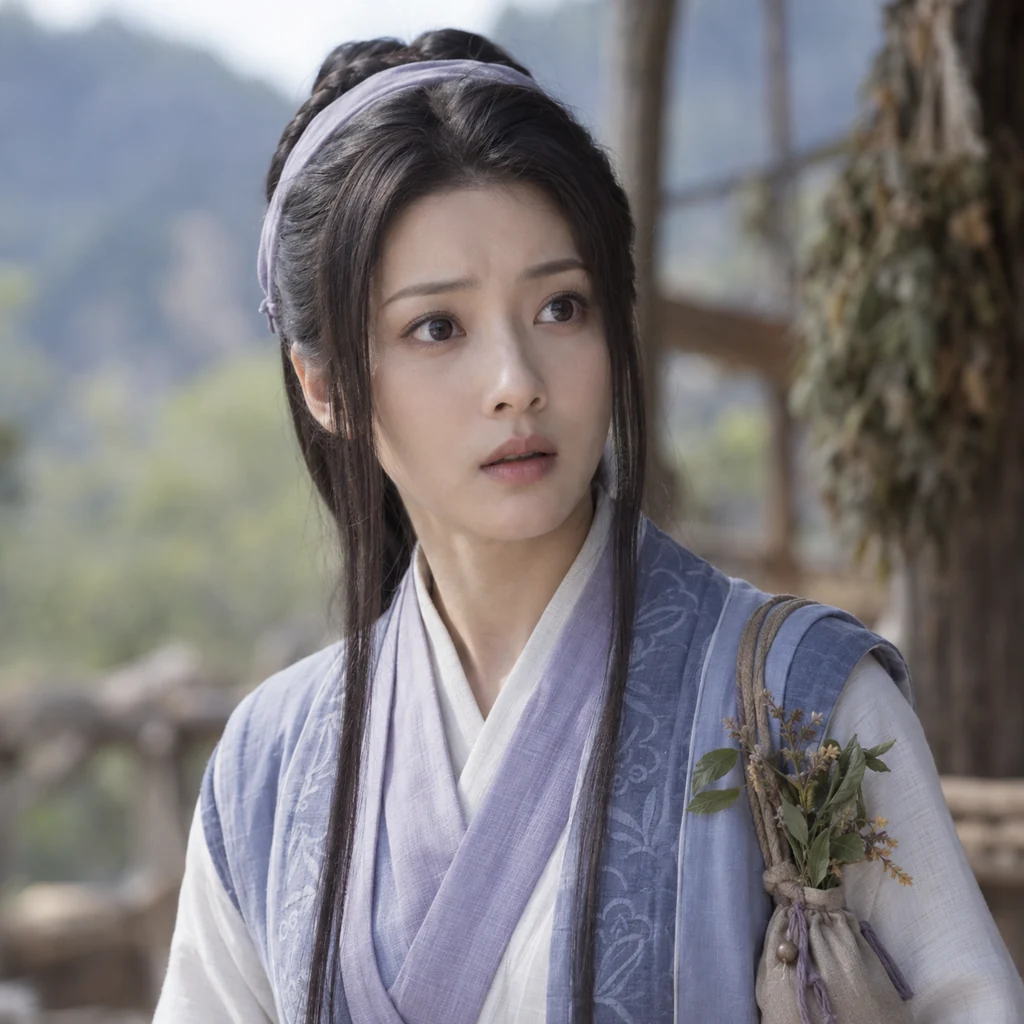 Duanmu Rong live-action AI portrait