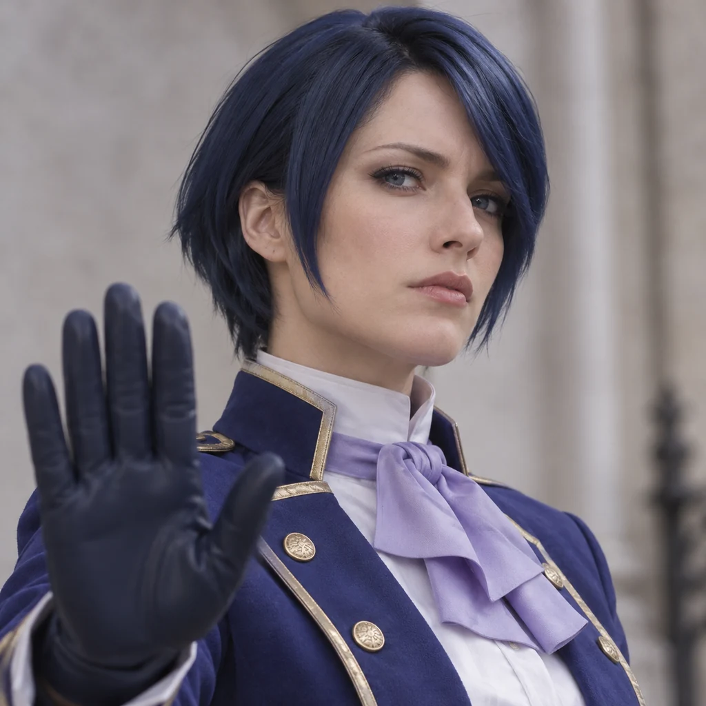 Elisabeth Blanctorche live-action AI portrait