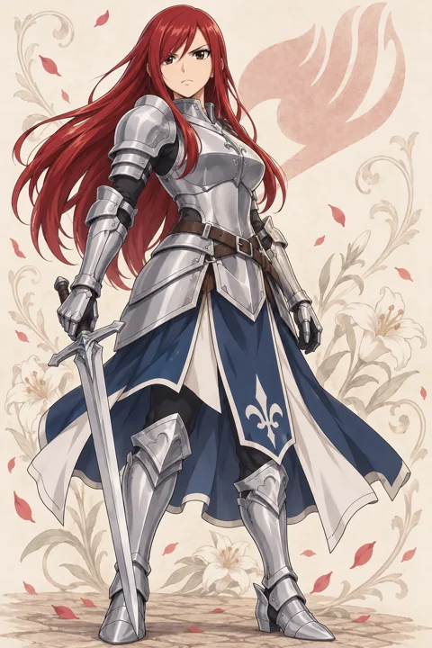 Erza Scarlet角色示意插画
