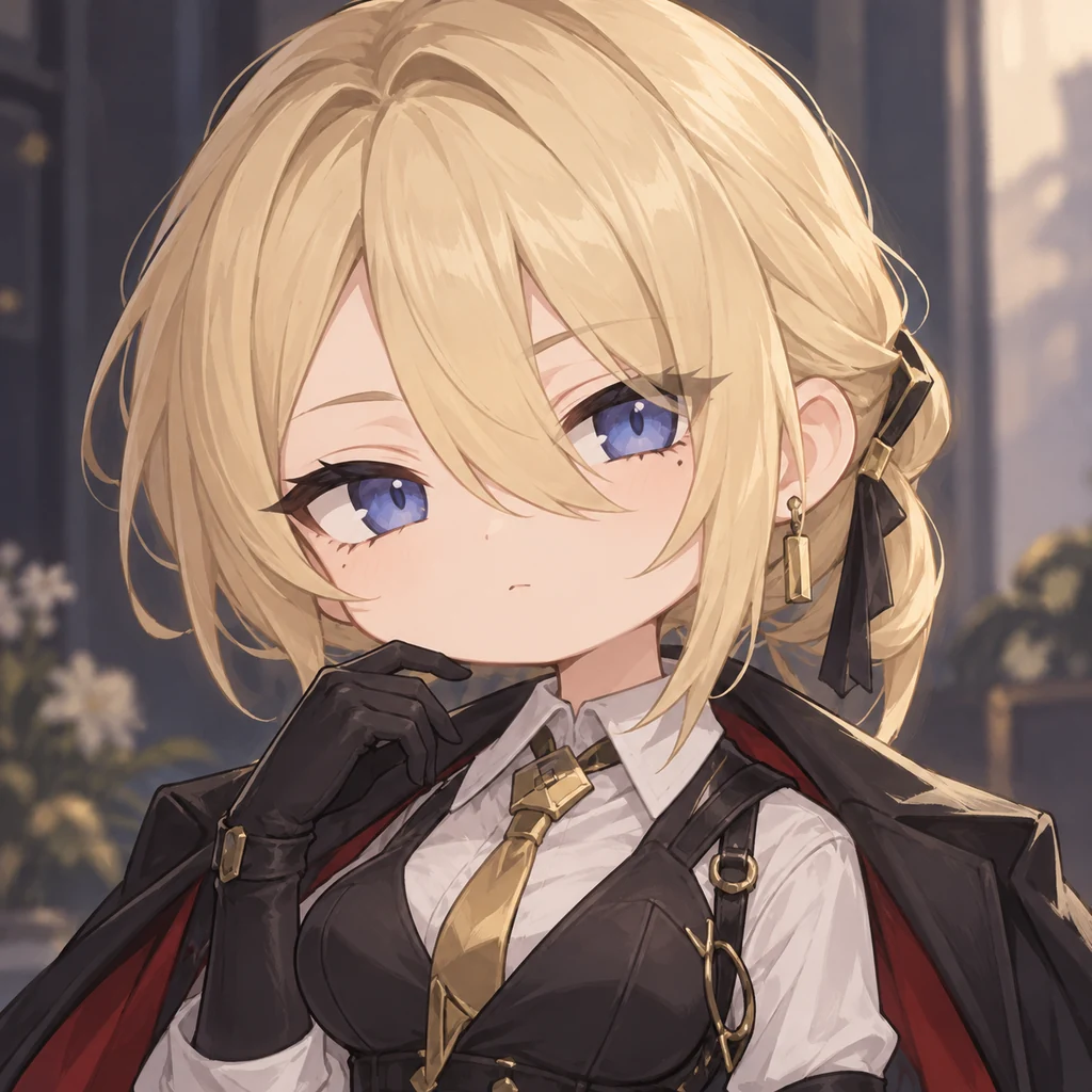 Evelyn Chevalier AI 辅助角色插画