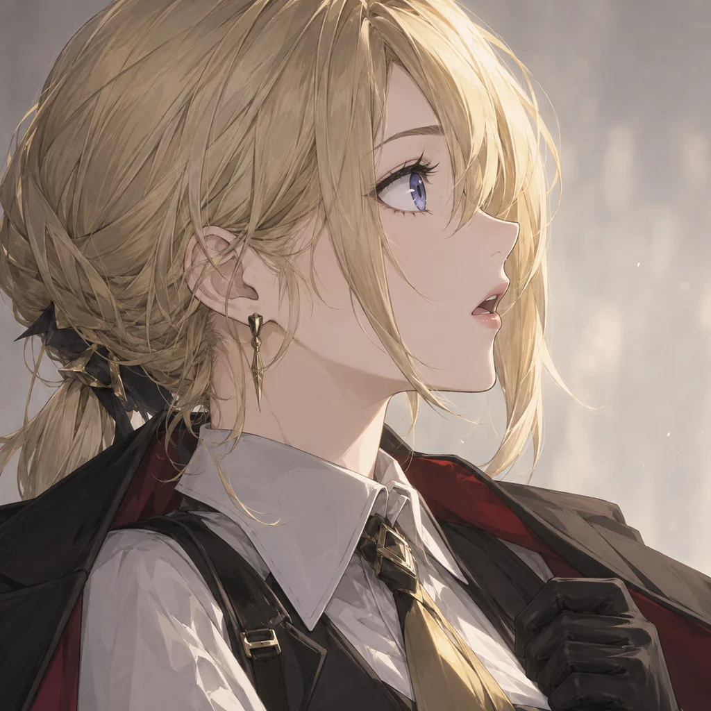 Evelyn Chevalier AI 辅助角色插画