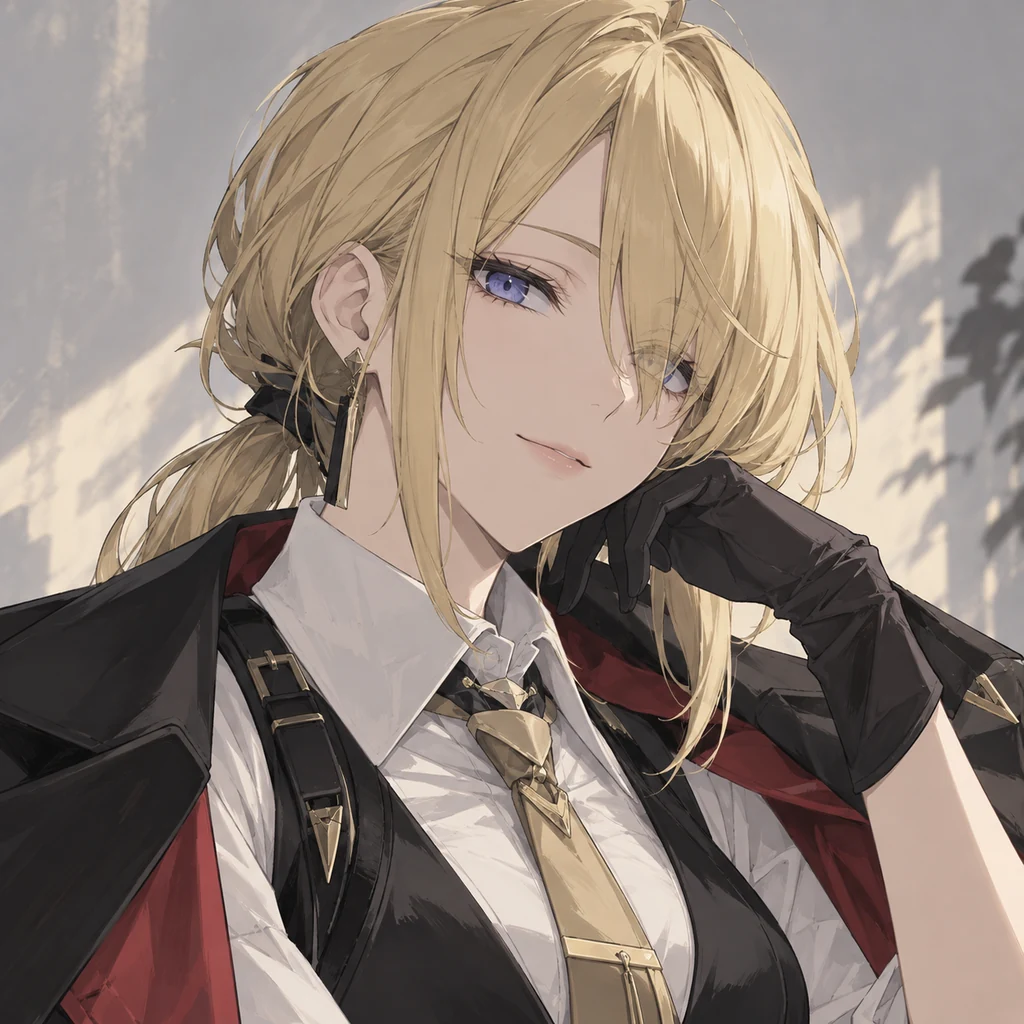 Evelyn Chevalier AI 辅助角色插画