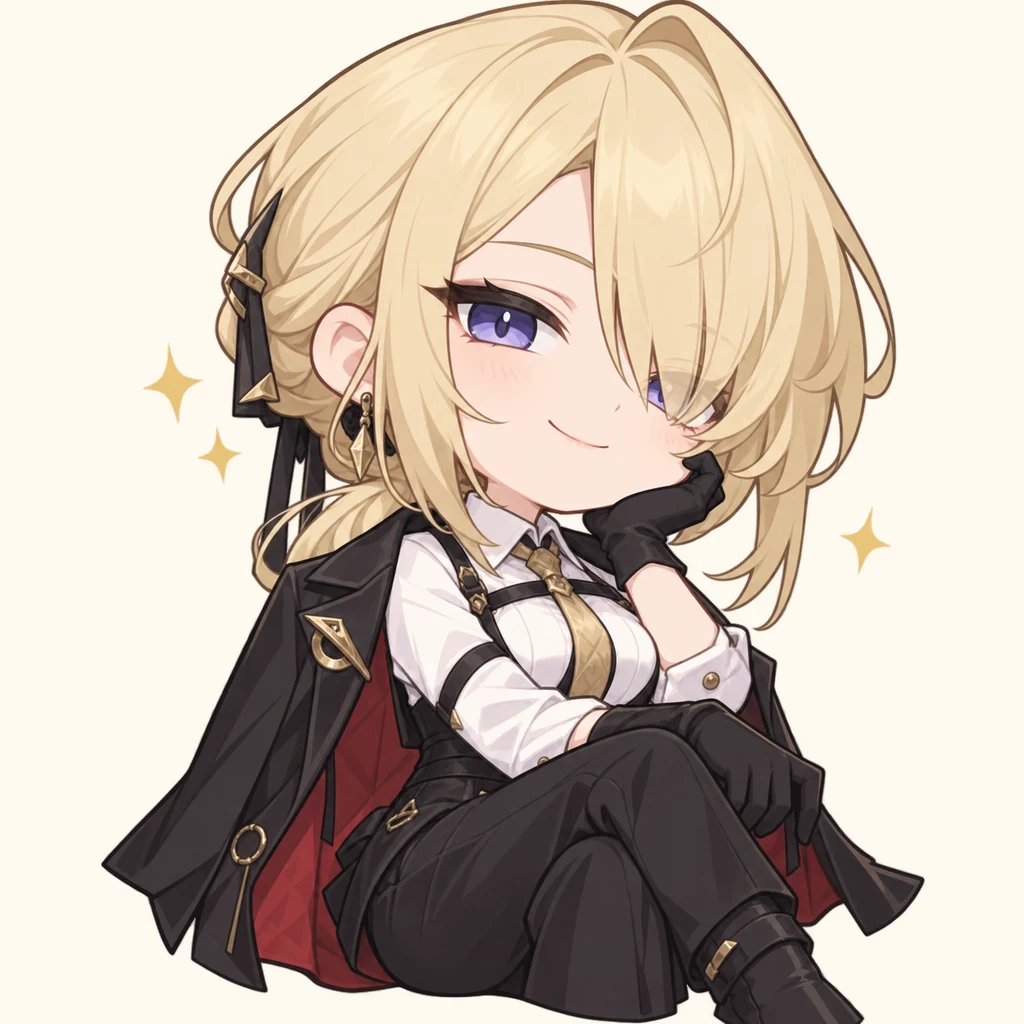 Evelyn Chevalier 表情包 1