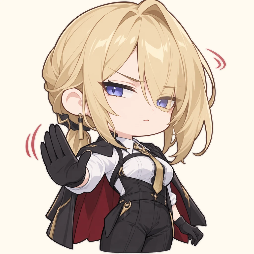 Evelyn Chevalier 表情包 8