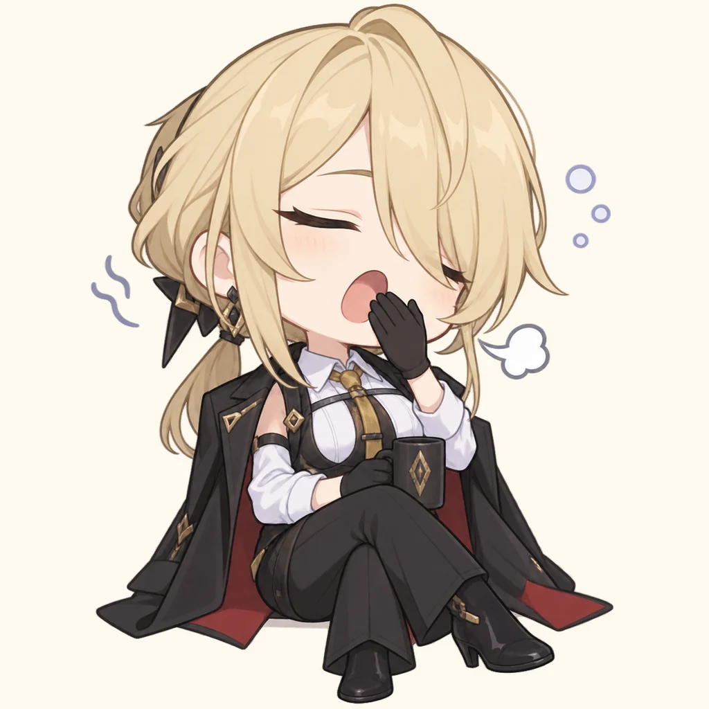 Evelyn Chevalier 表情包 7