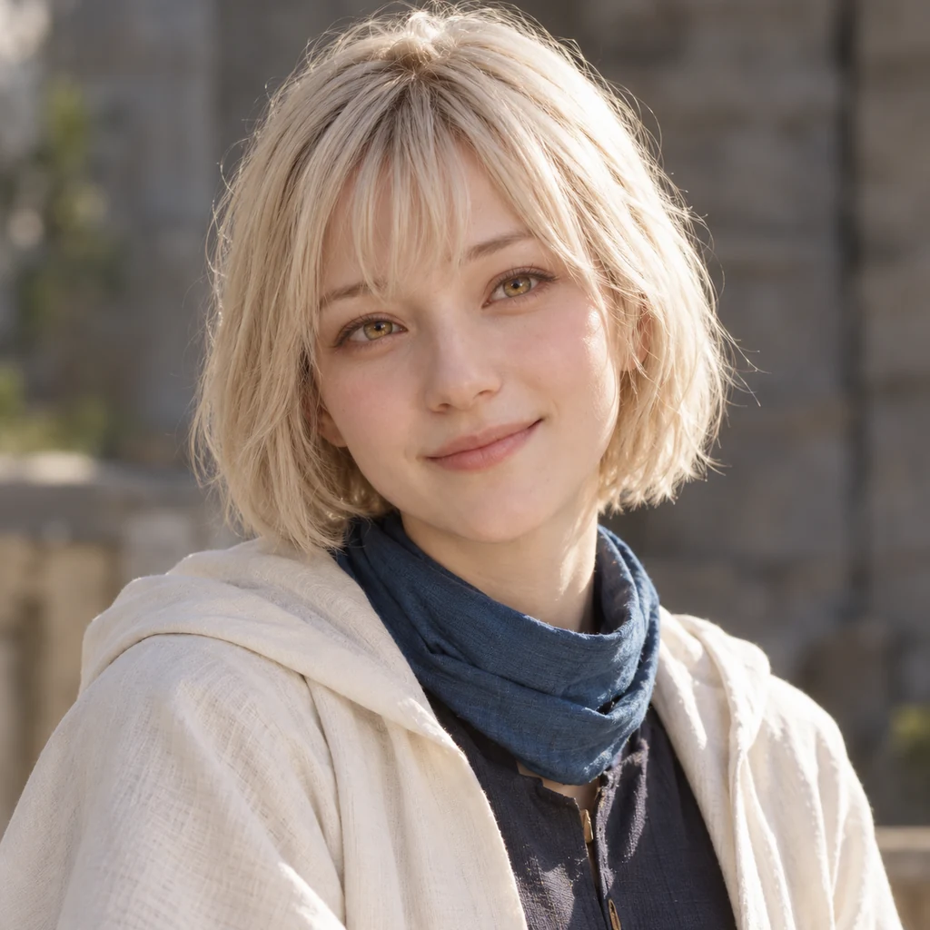 Falin Touden · Live-action portrait