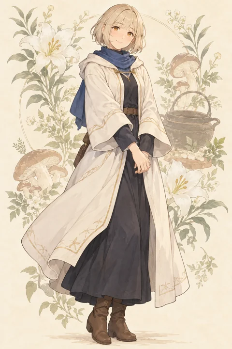 Falin Touden角色示意插画