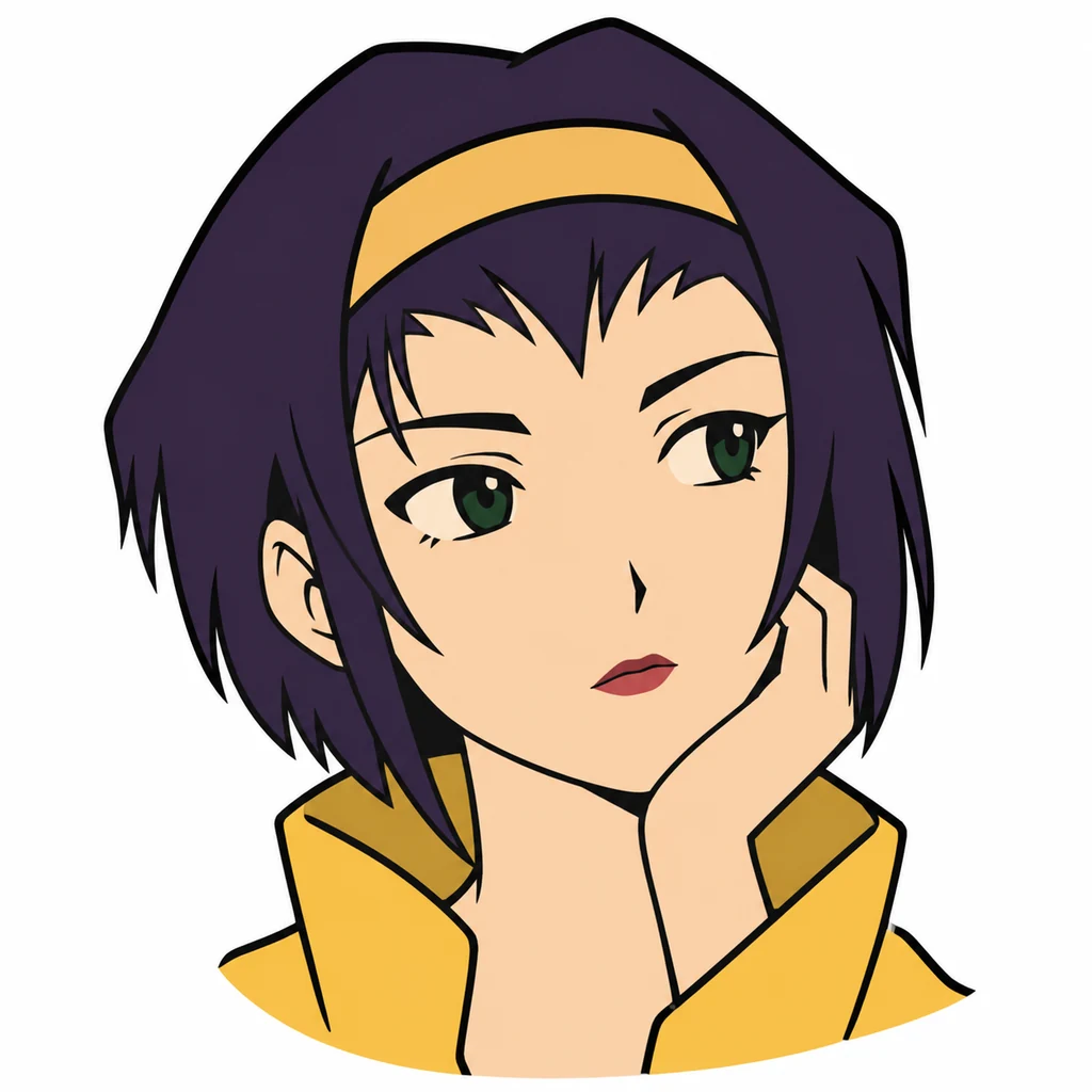 Faye Valentine AI 辅助角色插画