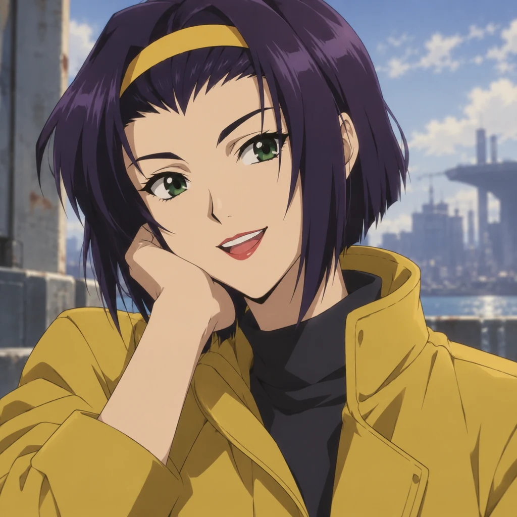 Faye Valentine AI 辅助角色插画