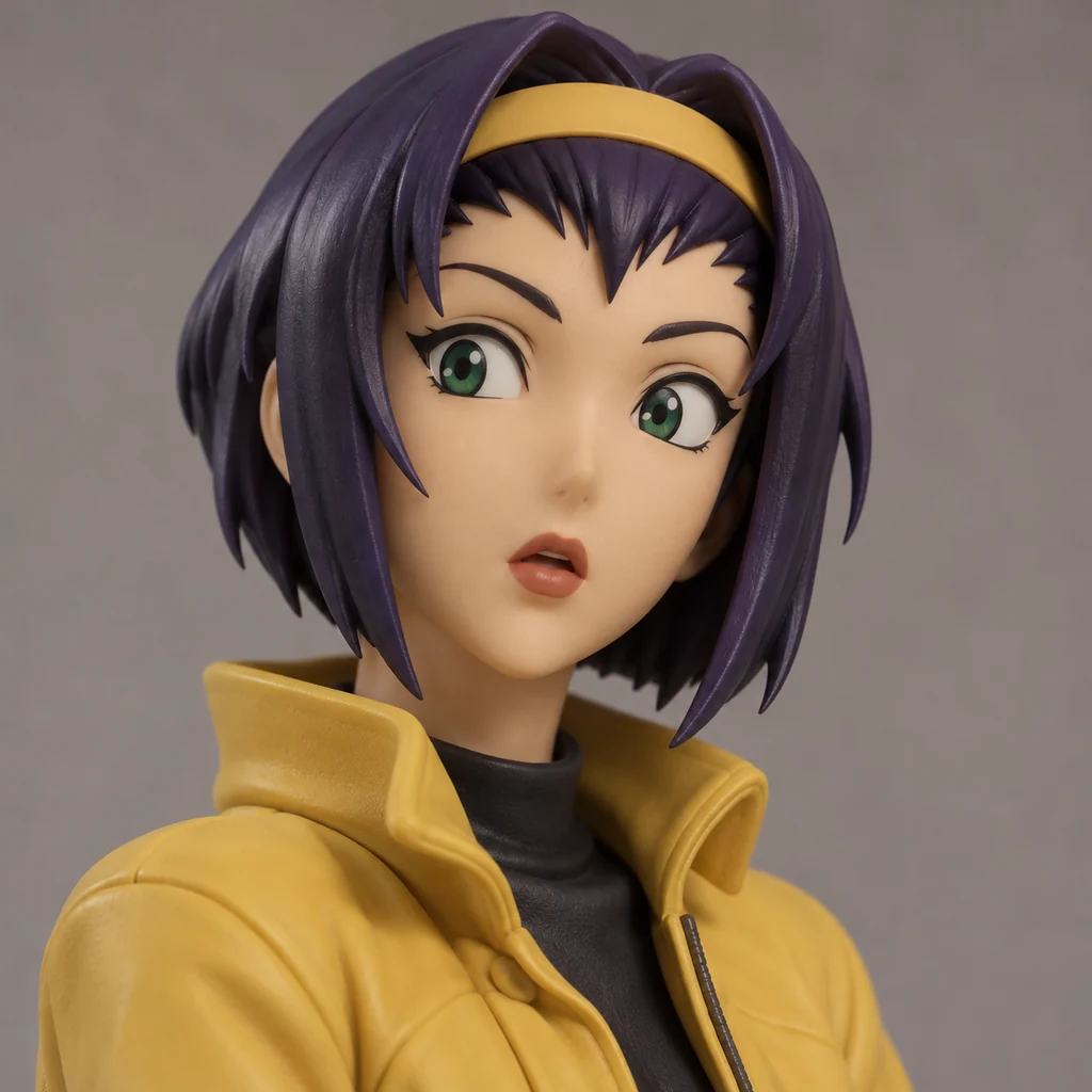 Faye Valentine AI 辅助角色插画