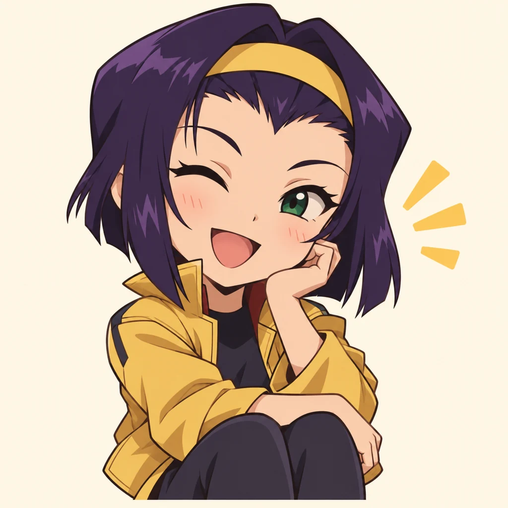 Faye Valentine 表情包 1