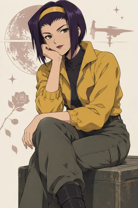 Faye Valentine角色示意插画