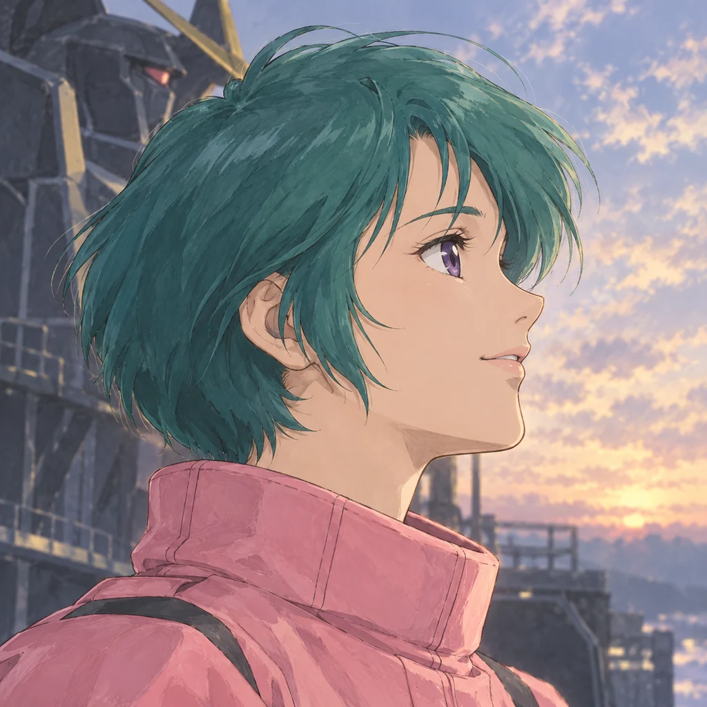 凤·村雨 AI 辅助角色插画