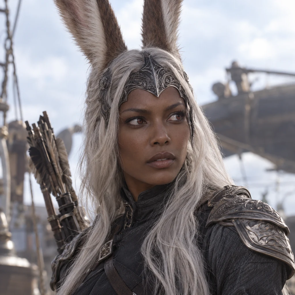 Fran live-action AI portrait