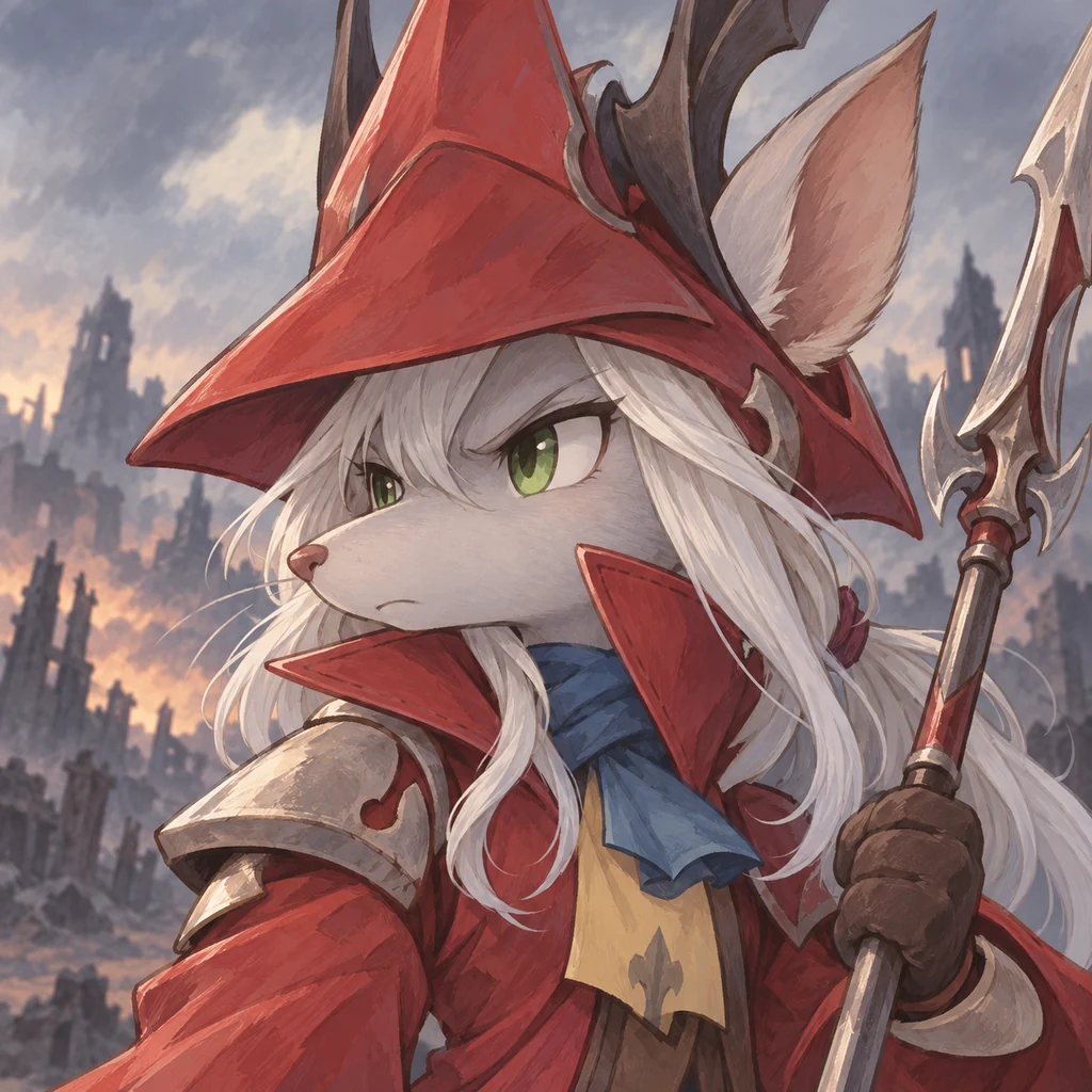 Freya Crescent AI 辅助角色插画
