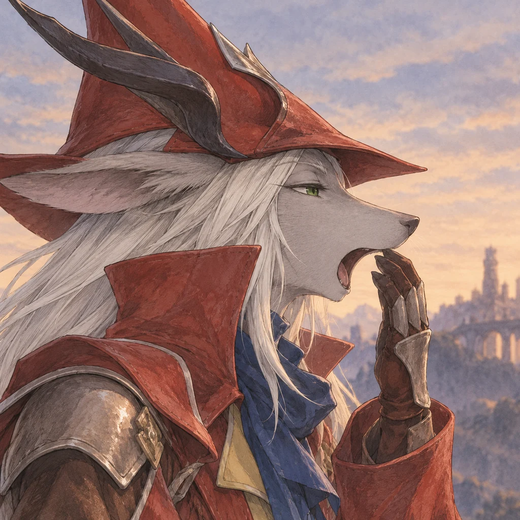 Freya Crescent AI 辅助角色插画