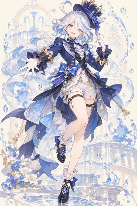Furina角色示意插画