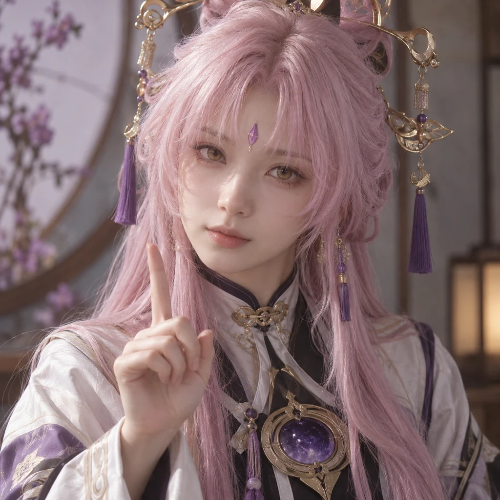 Fu Xuan live-action AI portrait