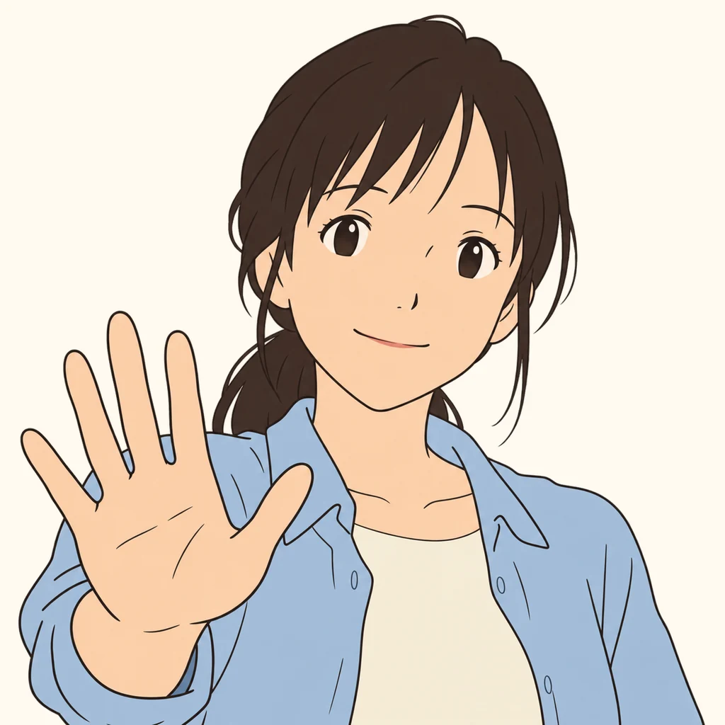 Hana AI 辅助角色插画