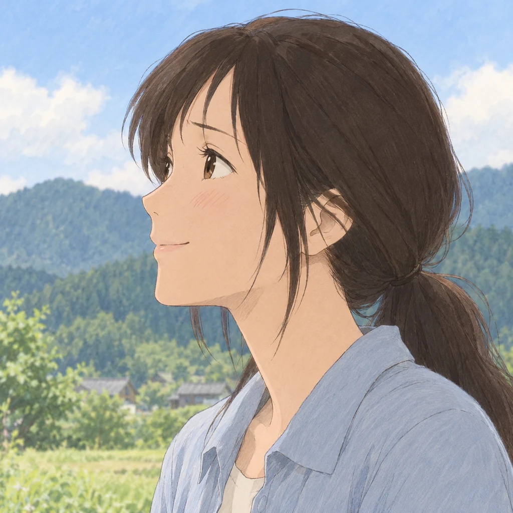 Hana AI 辅助角色插画