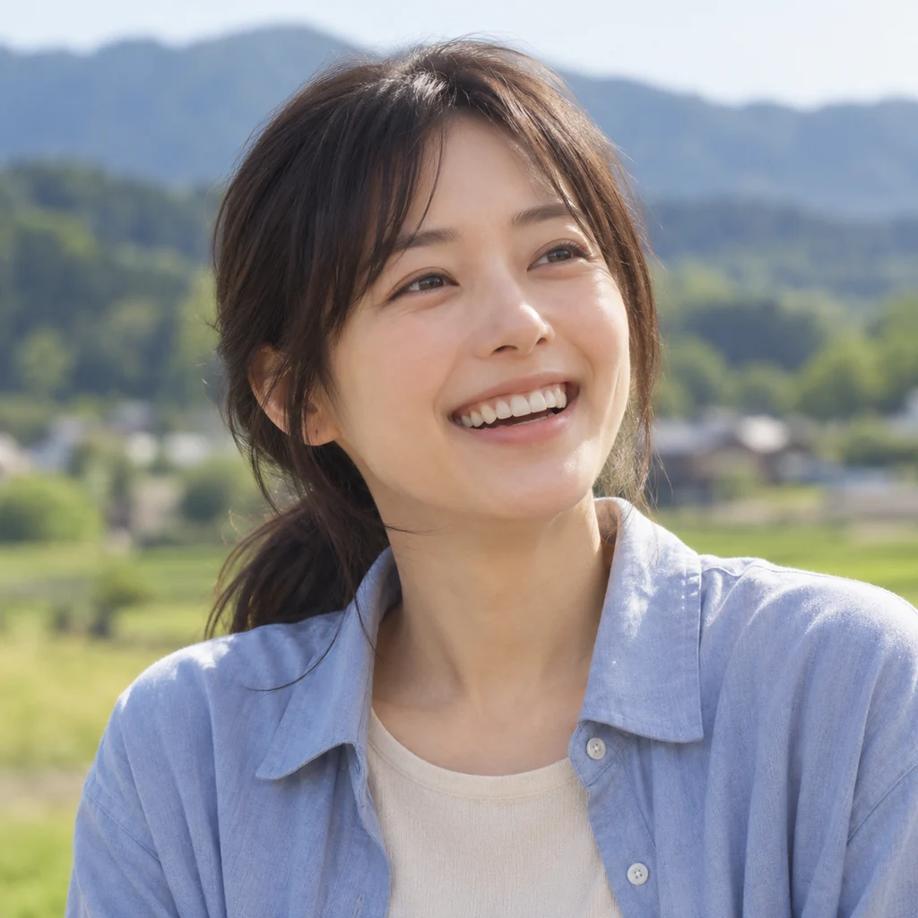 Hana live-action AI portrait