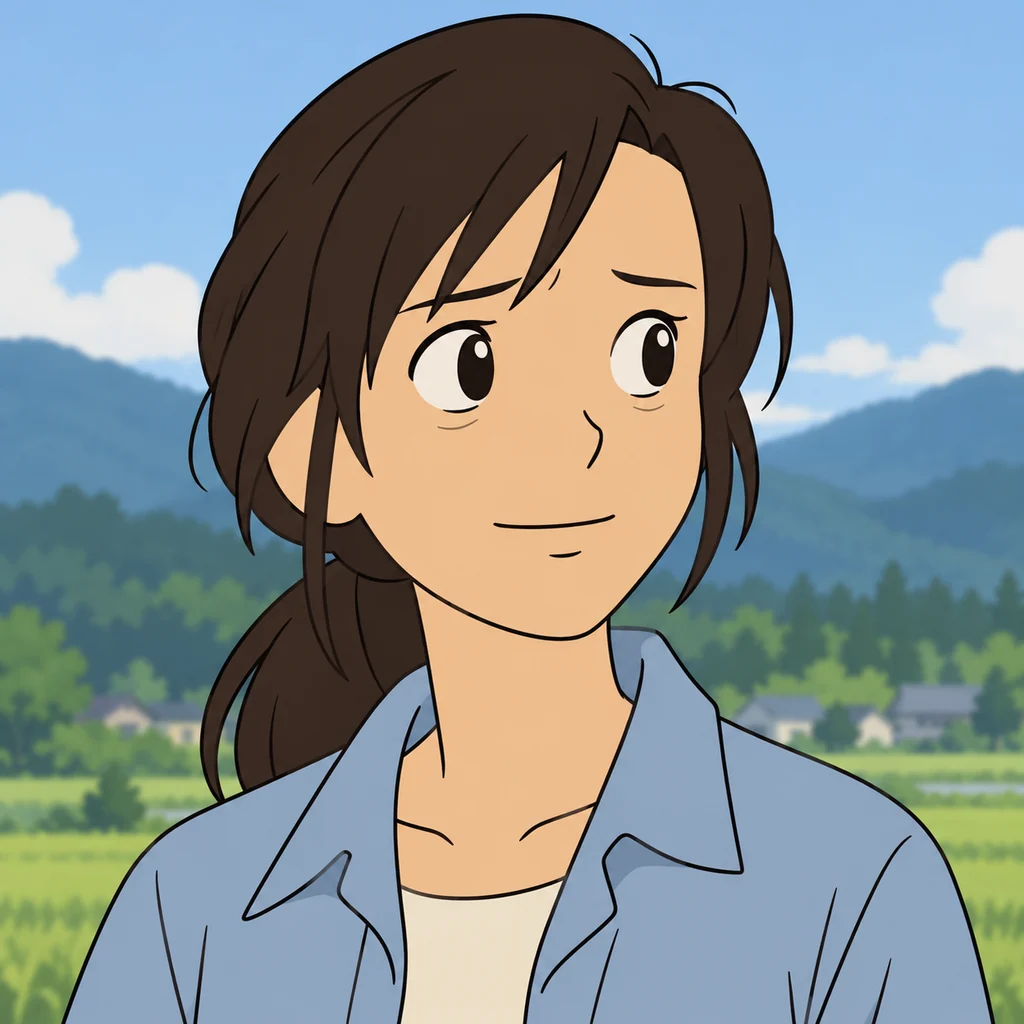 Hana AI 辅助角色插画