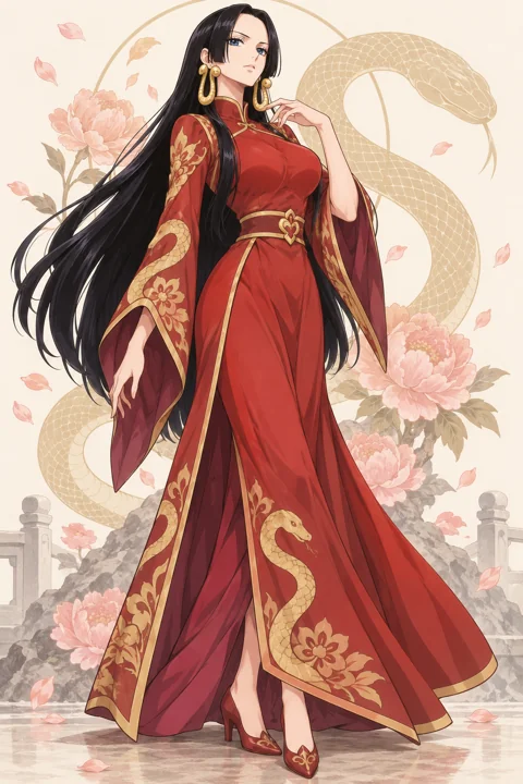 Boa Hancock角色示意插画