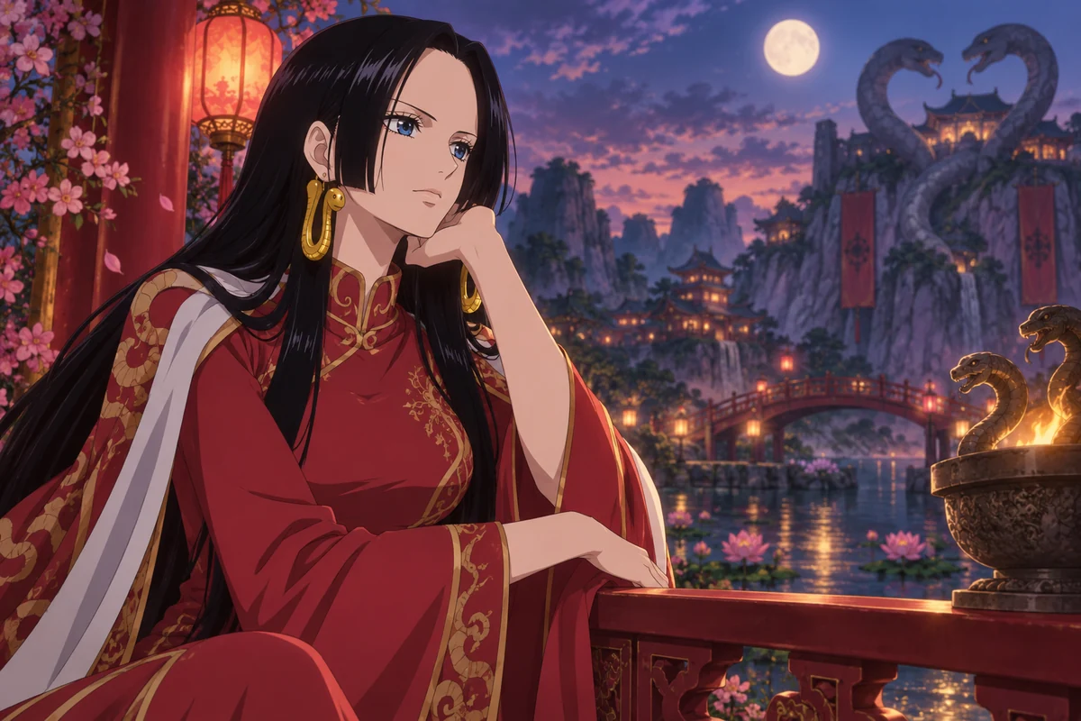 Boa Hancock AI 插画