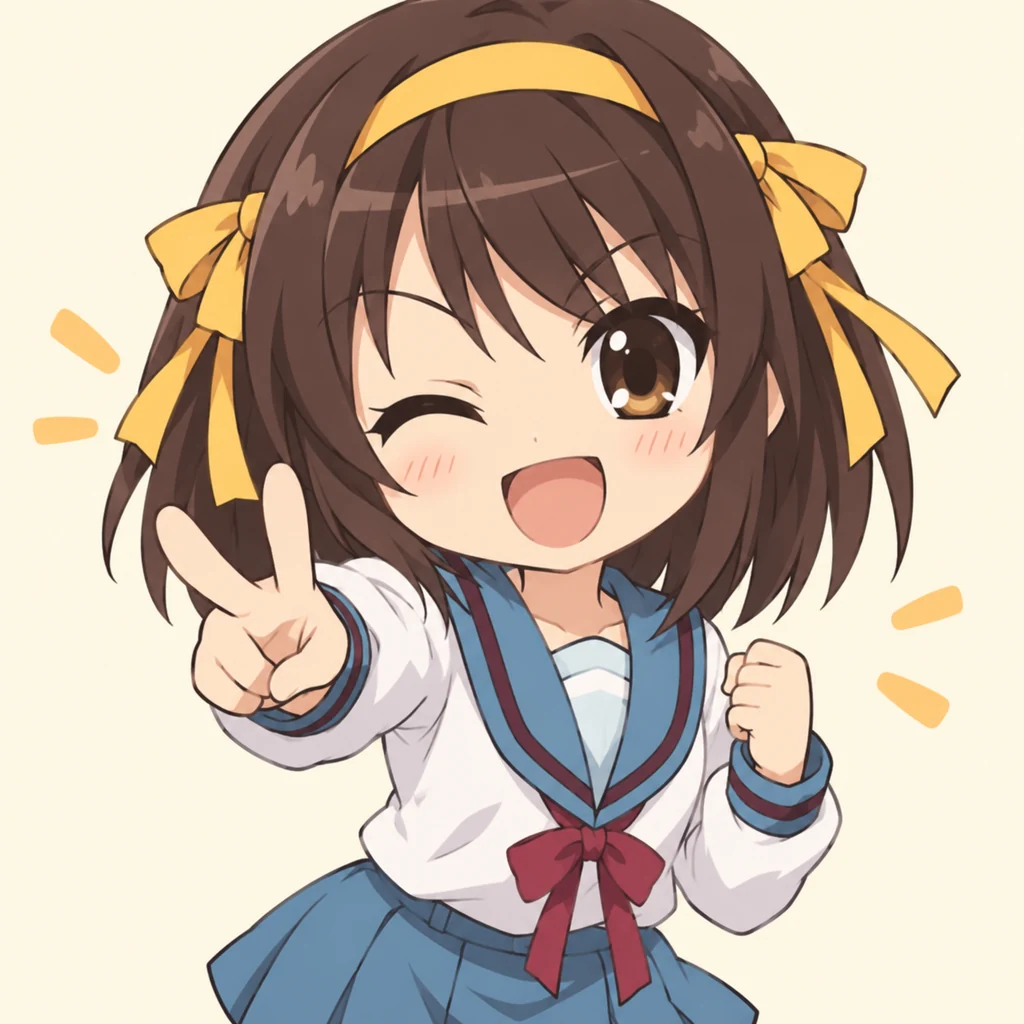 涼宮ハルヒ · スタンプ