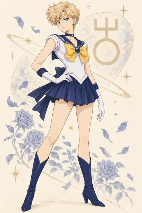 Haruka Tenoh角色示意插画