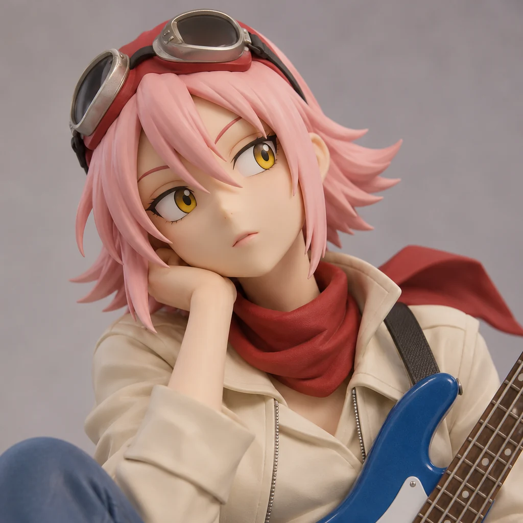 Haruko Haruhara AI 辅助角色插画