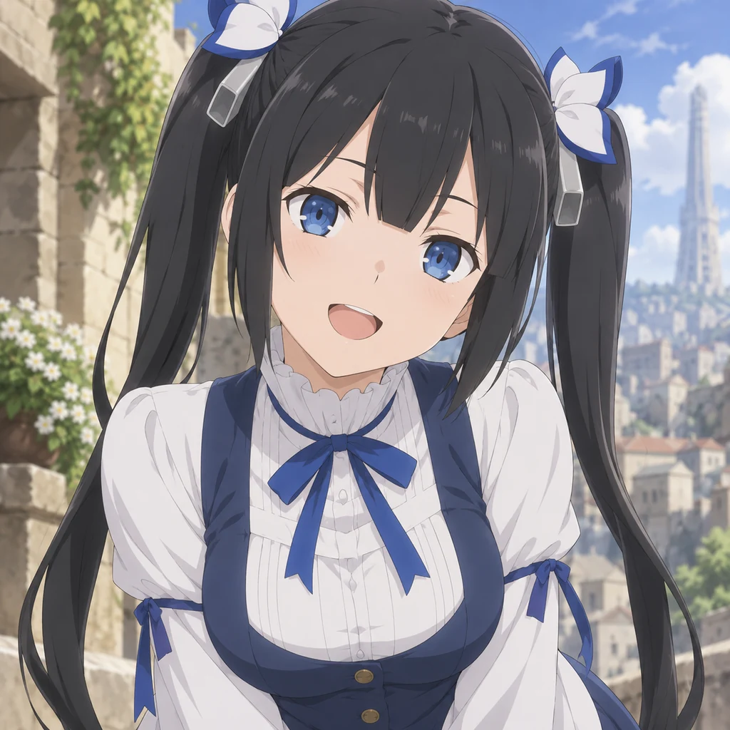 Hestia AI 辅助角色插画