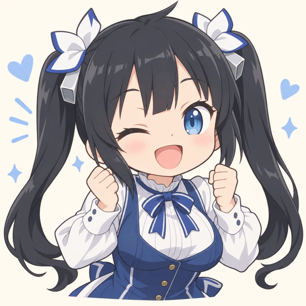 Hestia 表情包 1