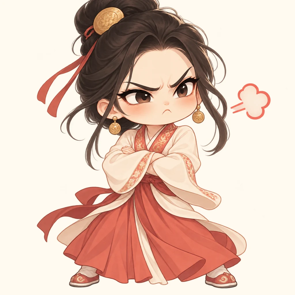 He Xiangu 表情包 2