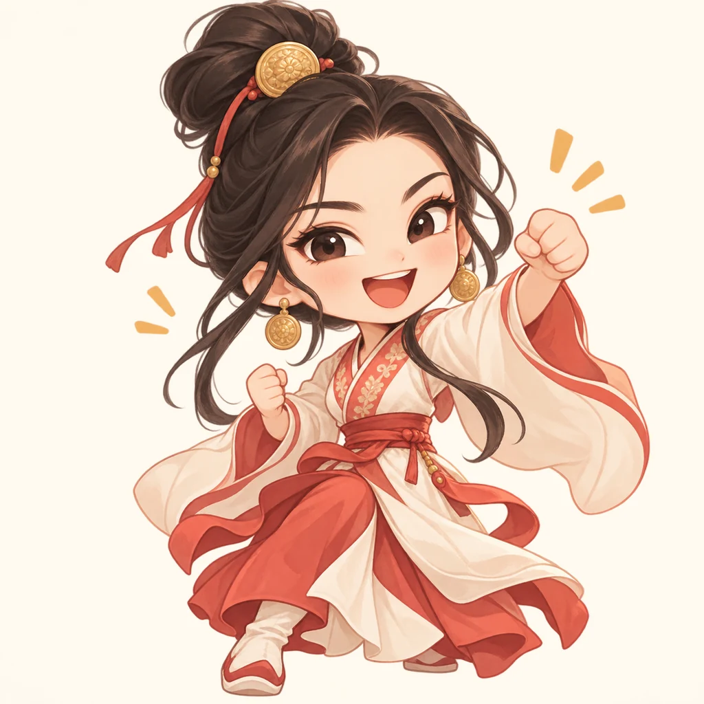 He Xiangu 表情包 1