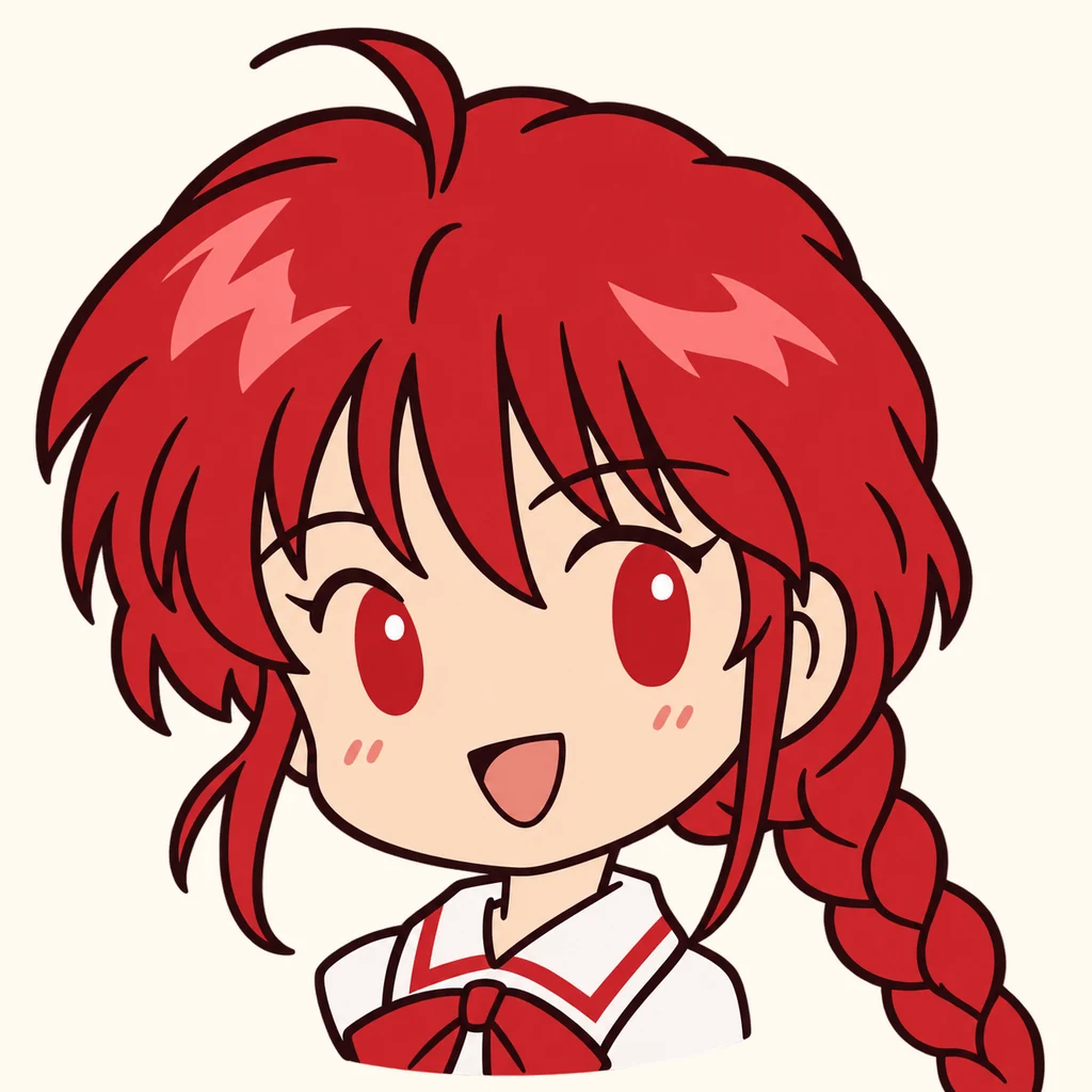 狮堂光 AI 辅助角色插画