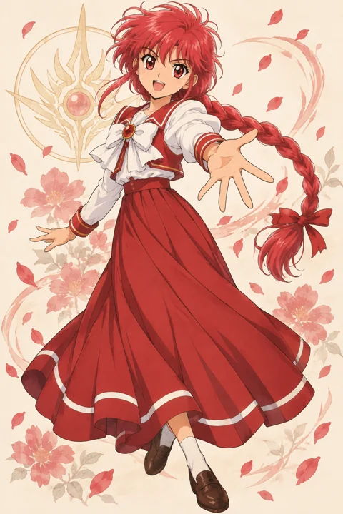 Hikaru Shidou角色示意插画