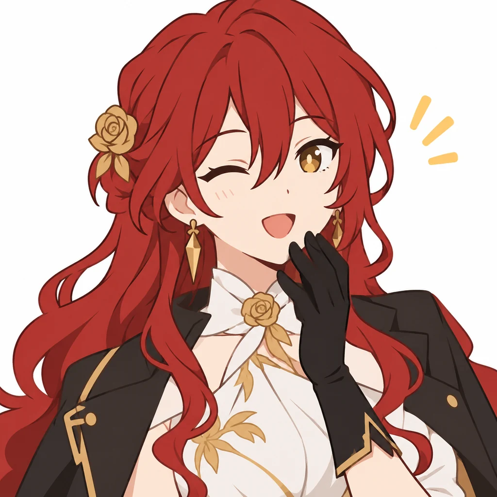 Himeko AI 辅助角色插画