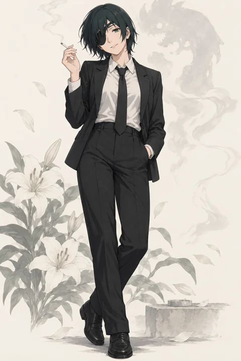 Himeno角色示意插画