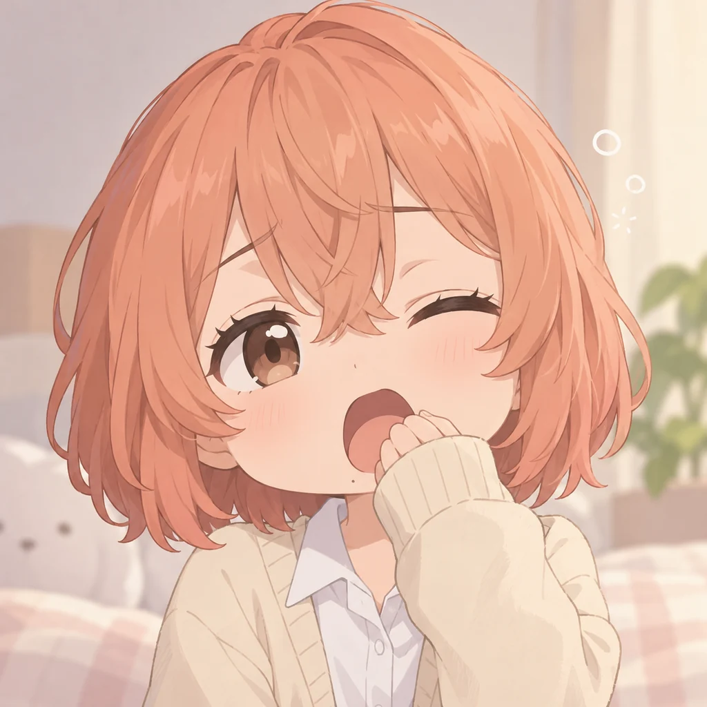 Hinata Tachibana AI 辅助角色插画