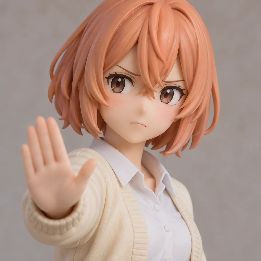 Hinata Tachibana AI 辅助角色插画