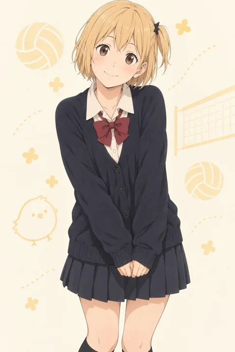 Hitoka Yachi角色示意插画