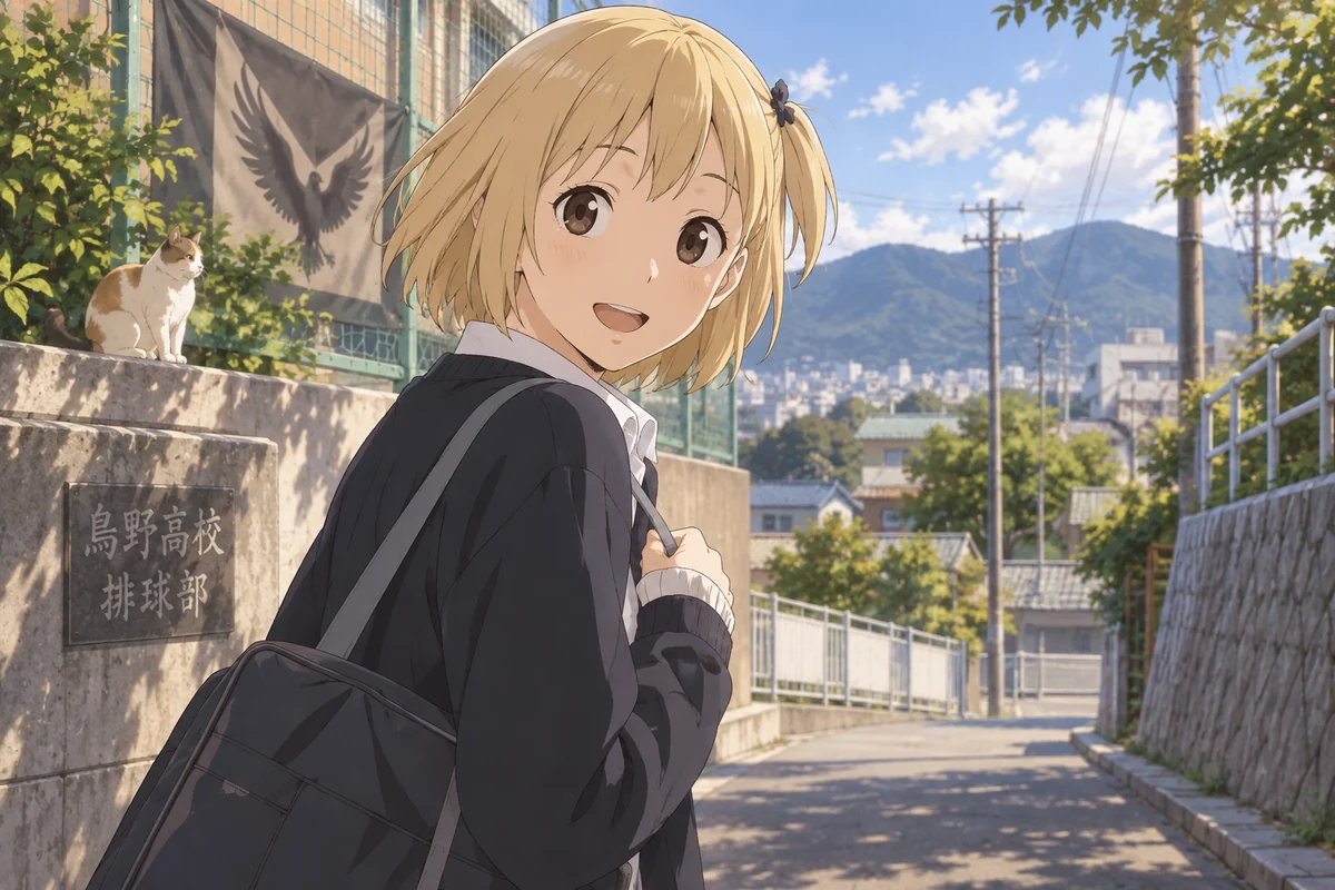 Hitoka Yachi AI 插画